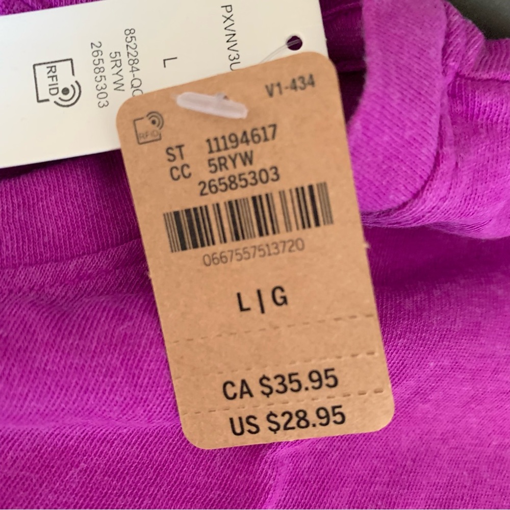 PINK Perfect short sleeve T-shirt size large - Picture 4 of 6